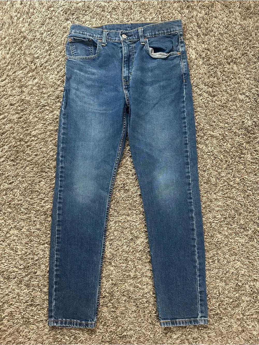 Levi's Men's 512 32x30 Medium Blue Straight Leg Jeans
